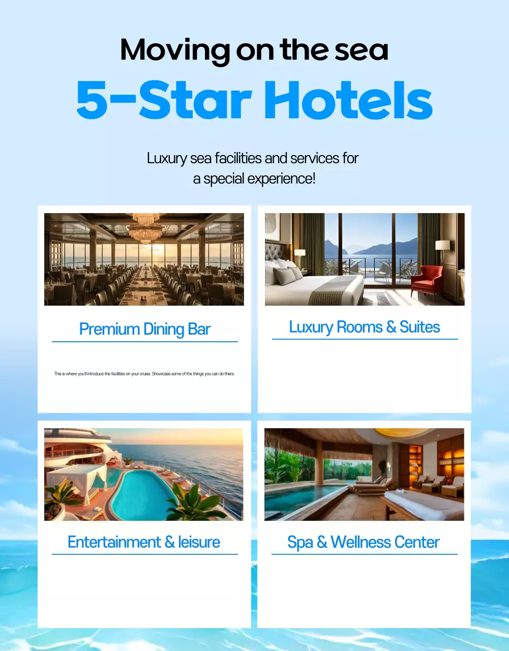 Sky Blue Modern Travel Promotion