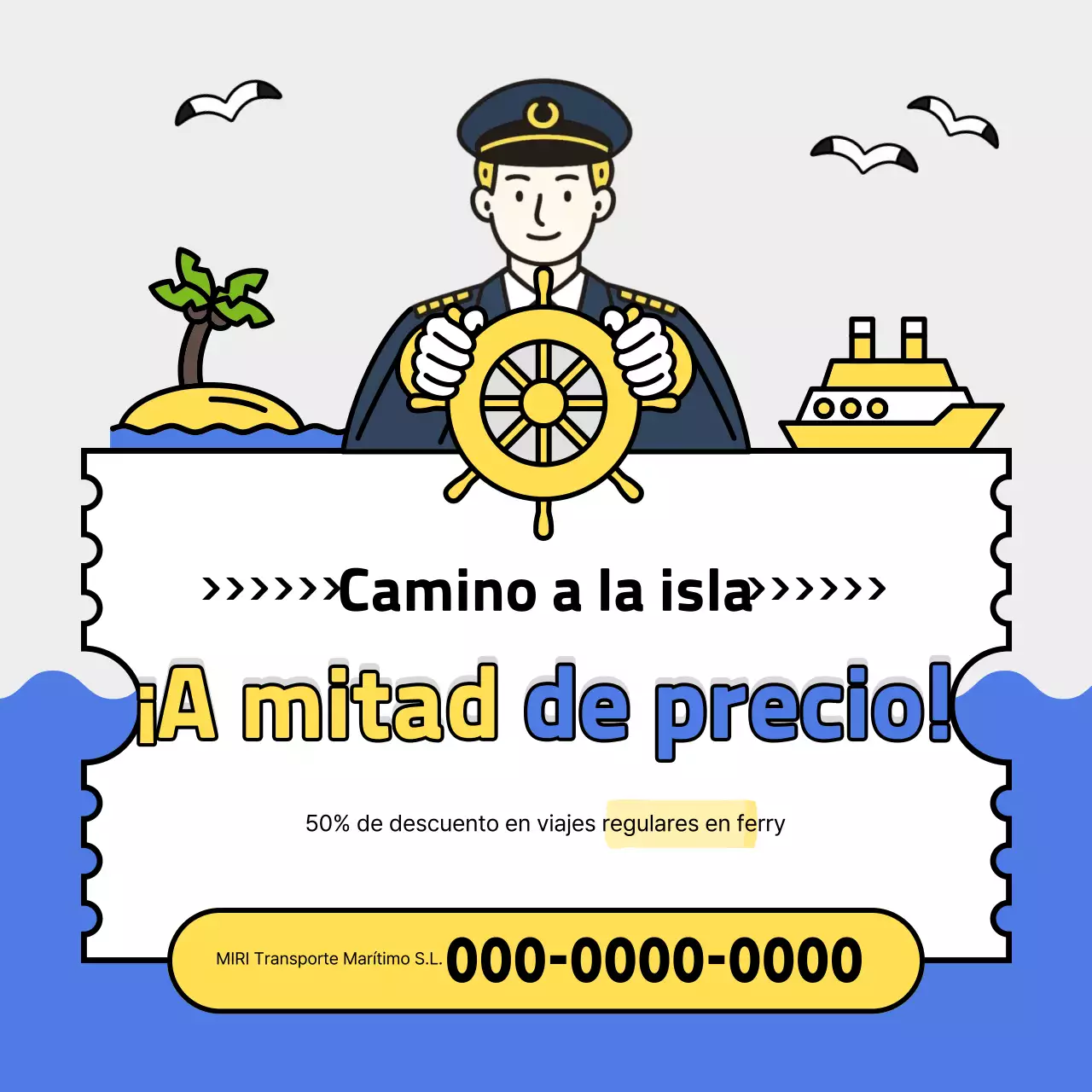 Promoción de viajes para bebés amarillos