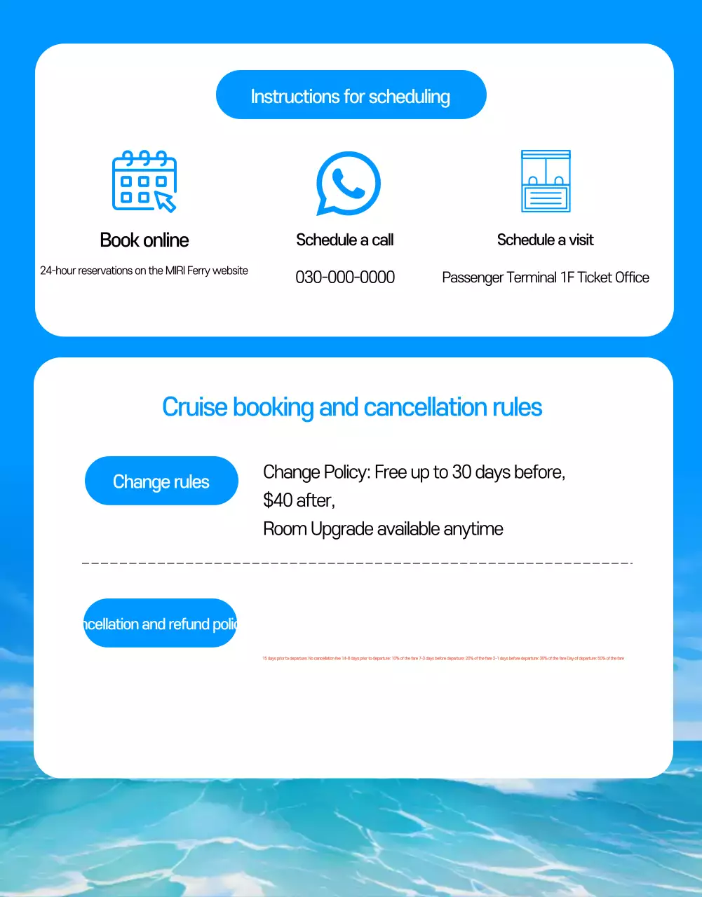 Sky Blue Modern Travel Promotion