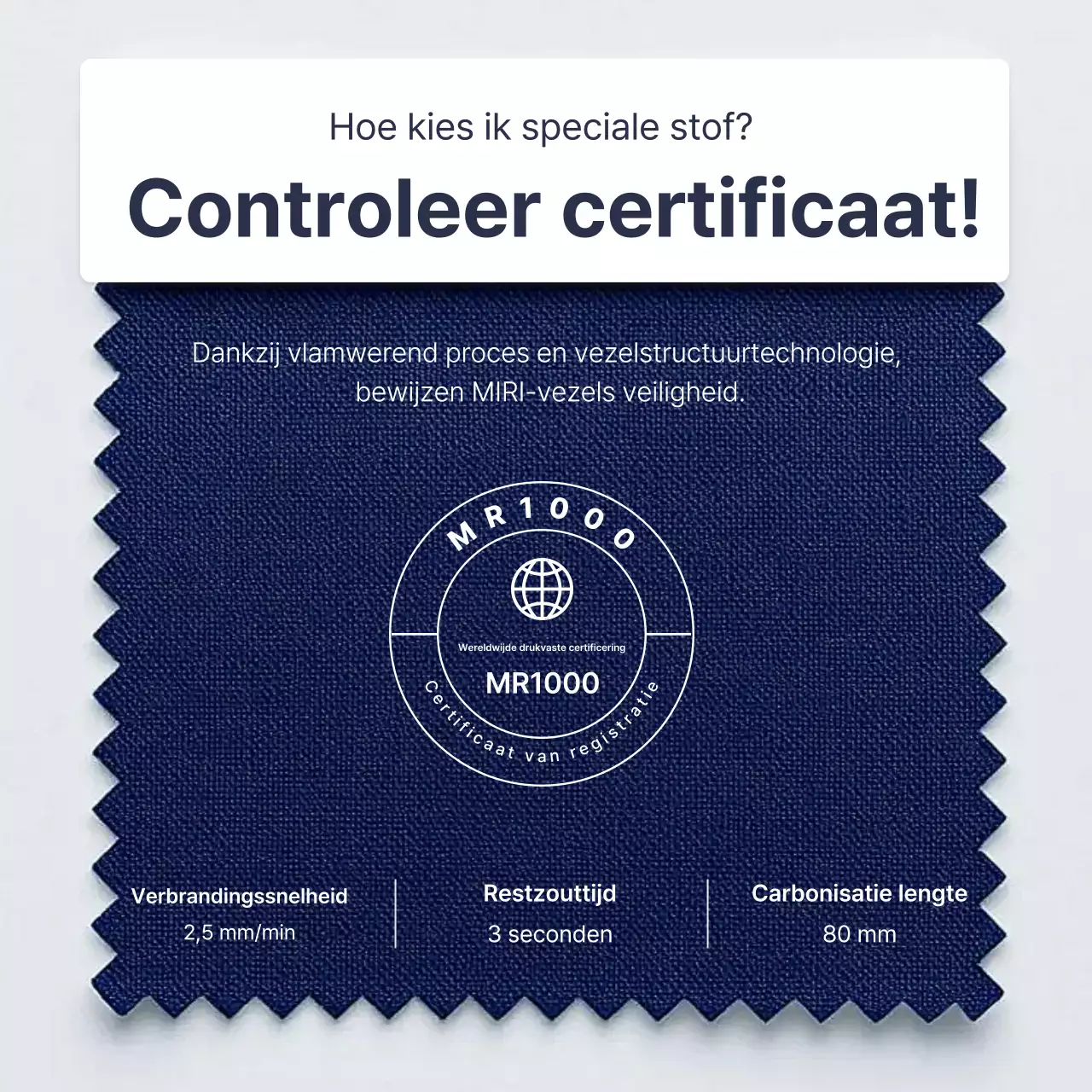 Promotie van het Navy Blue Modern Certificaat
