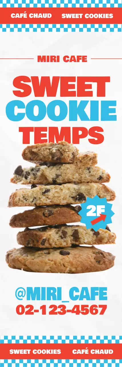 Publicité pour le dessert Orange Pop