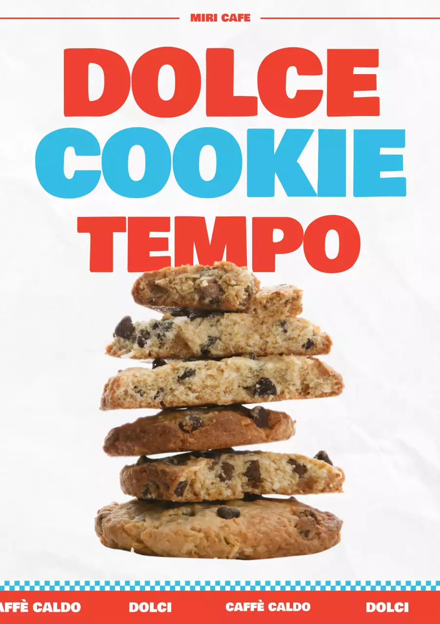 Pubblicità del dessert Sky Blue Pop