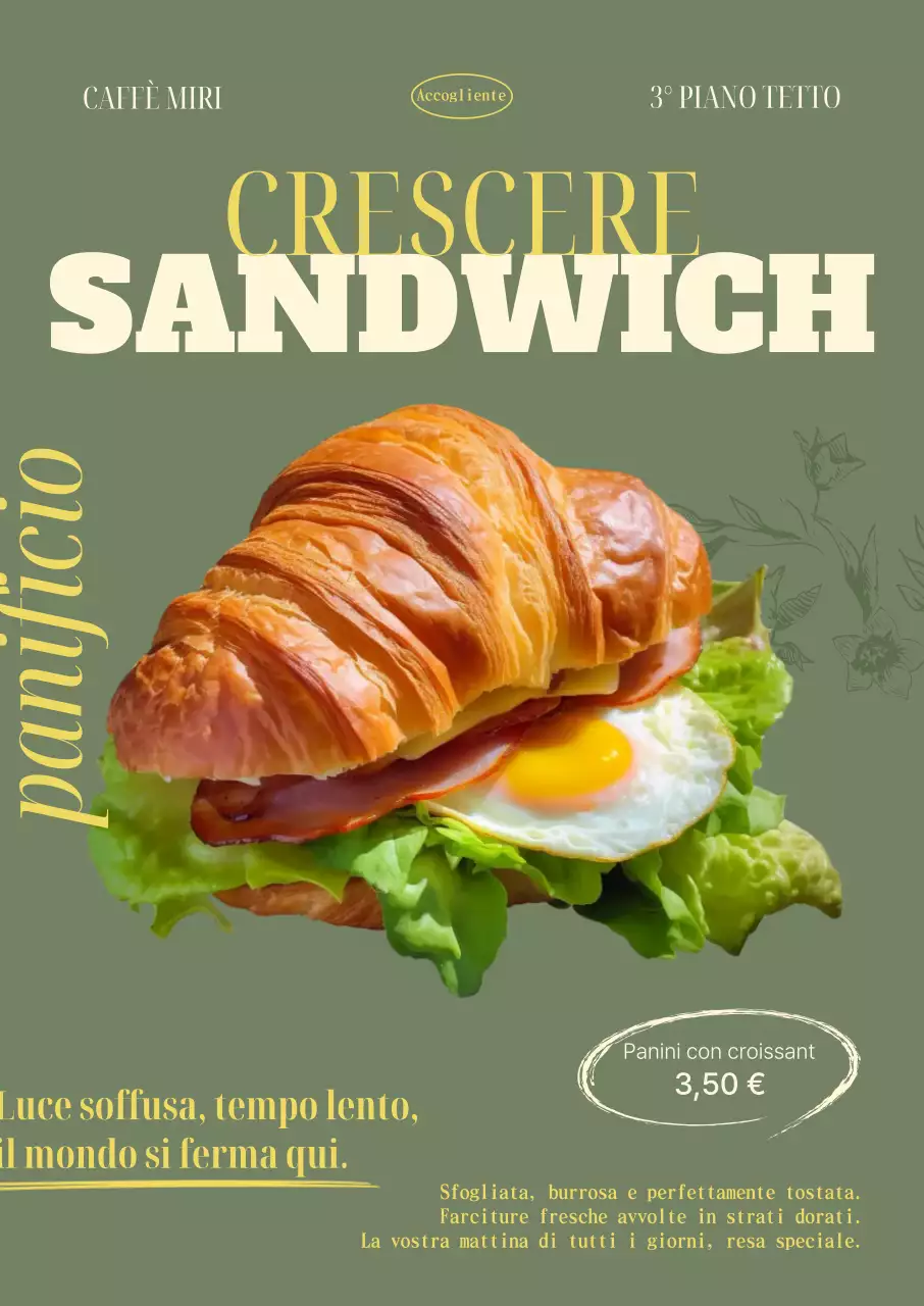 Pubblicità di Khaki Modern Bakery