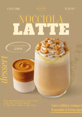 Pubblicità del Beige Modern Cafe