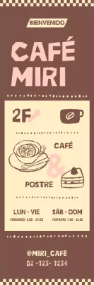 Guía de cafés vintage de Brown