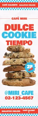 Anuncio de postre Orange Pop