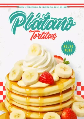 Promoción del menú de postres Yellow Pop