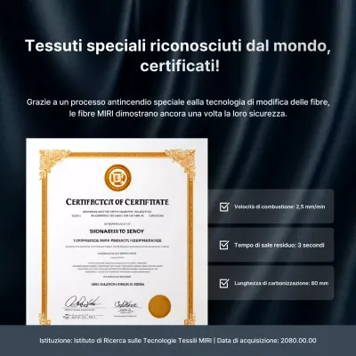 Certificato di tecnologia avanzata nera