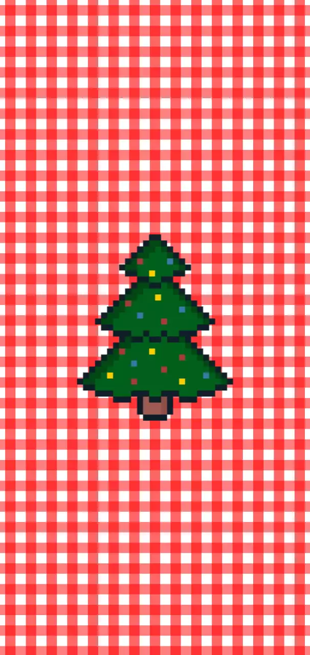 빨강 레트로 크리스마스 카드