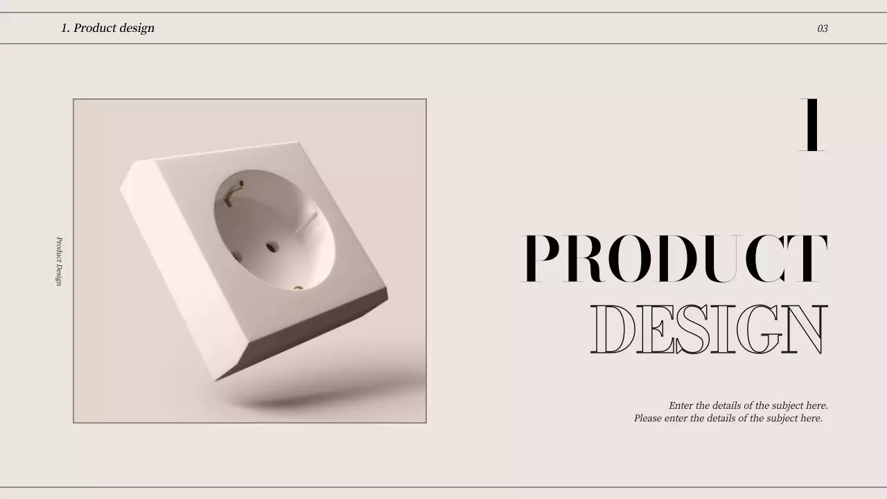 Beige Minimal Design Portfolio Presentation