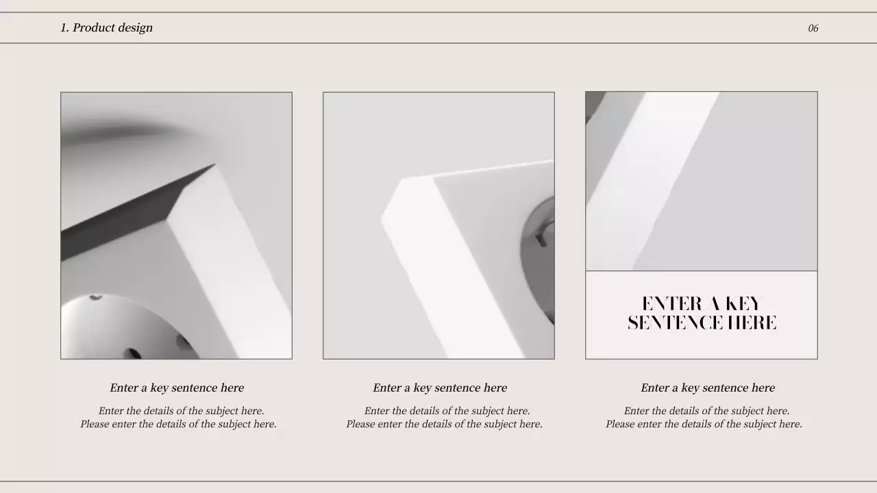 Beige Minimal Design Portfolio Presentation