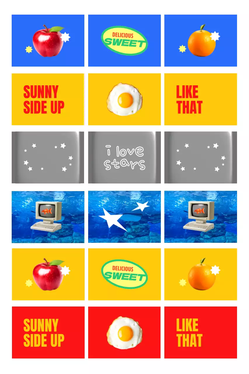 파랑 팝 아트 전시회