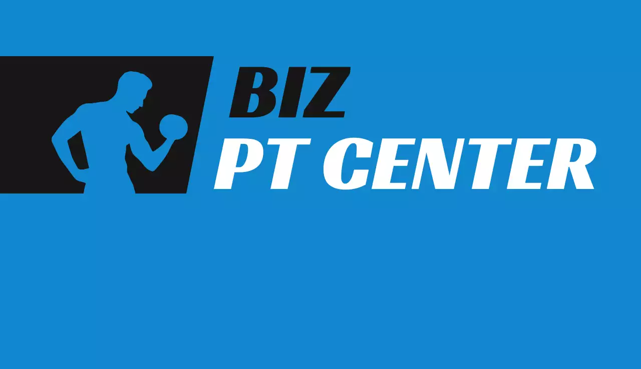 검정 모던 피트니스 명함