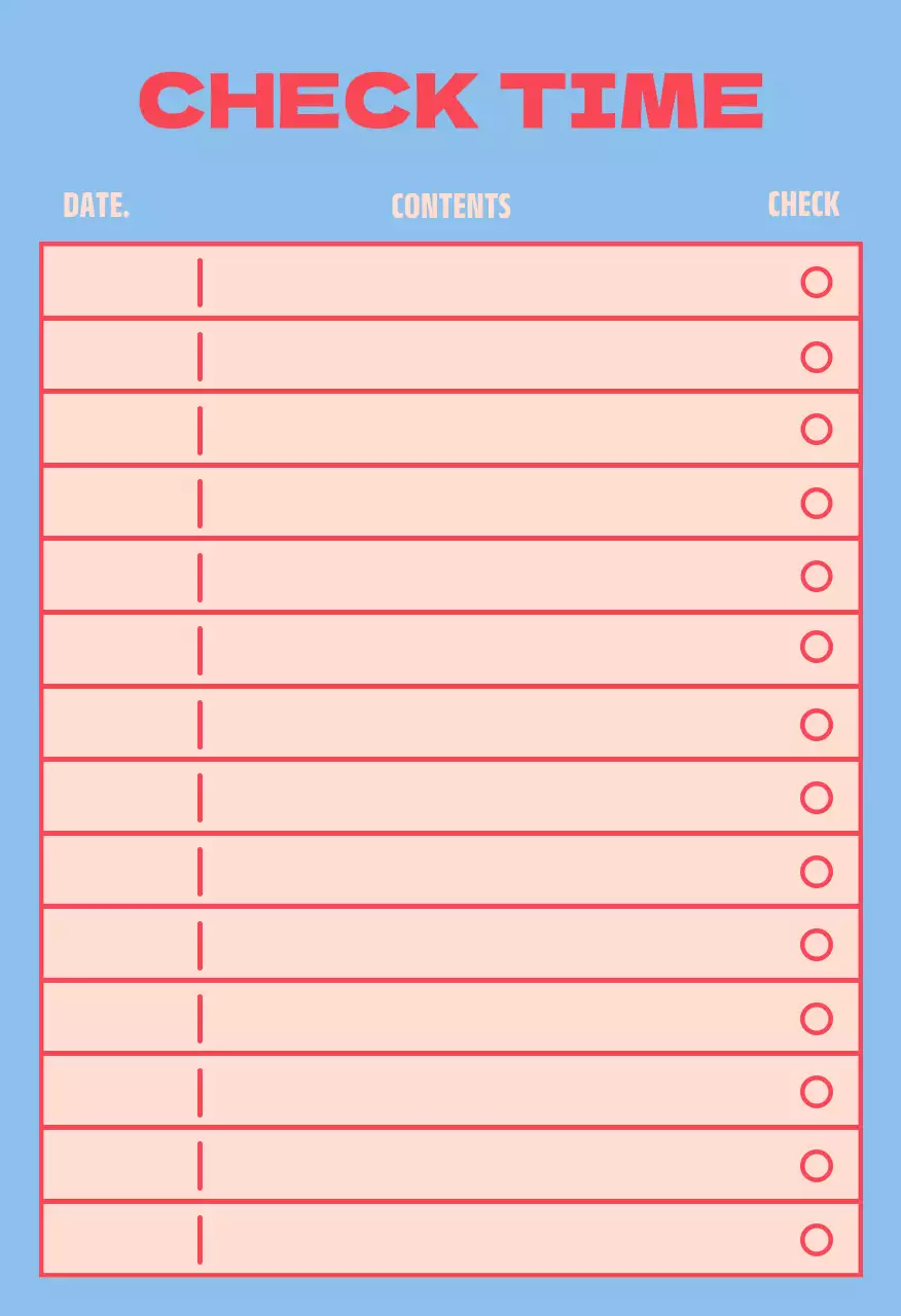 핑크 아기자기한 목표 스티커 엽서