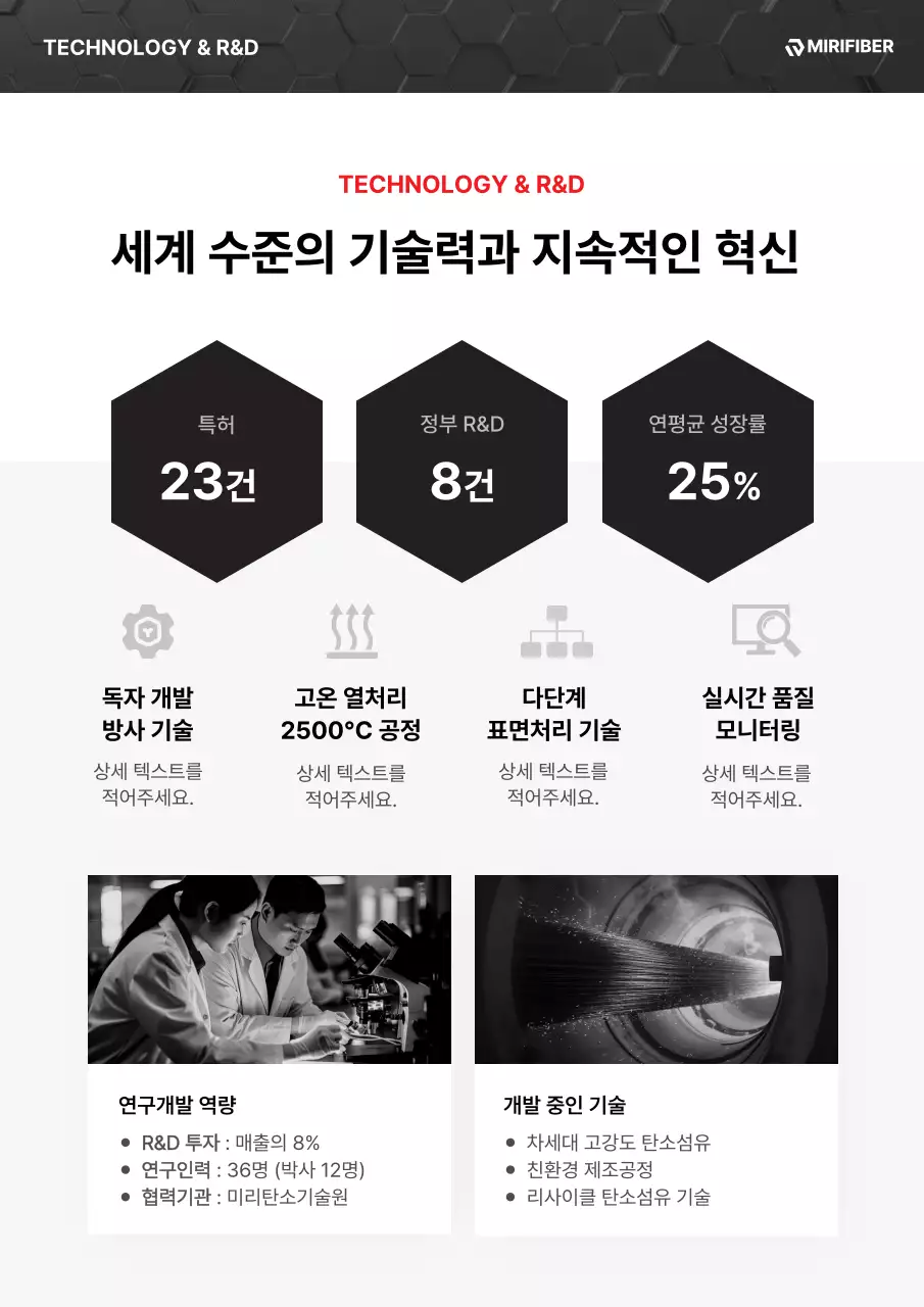 검정 모던 기술 광고