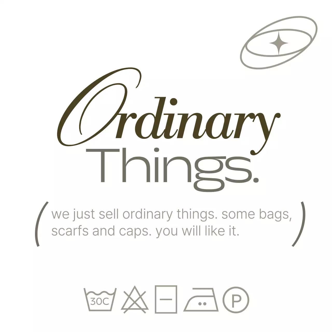 세련된 의류 잡화 브랜드 소개와 세탁 안내