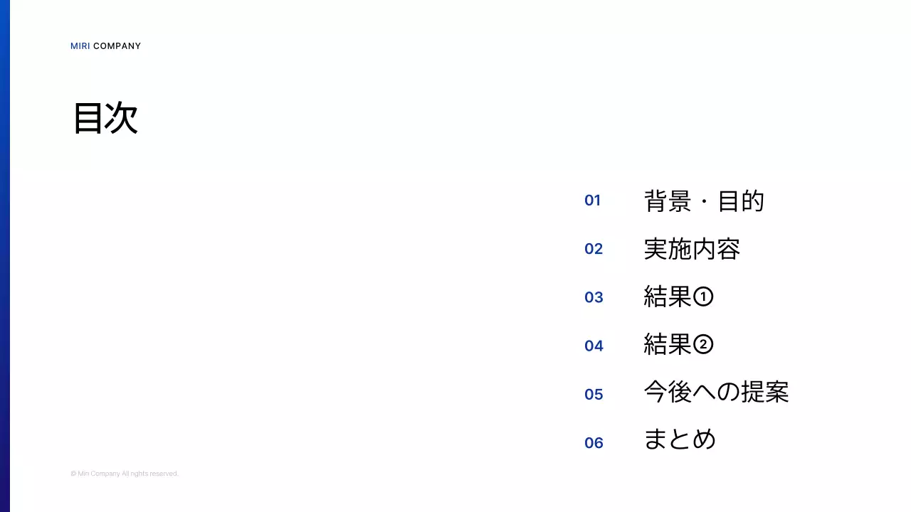 カラフル モダン ビジネス プレゼンテーション