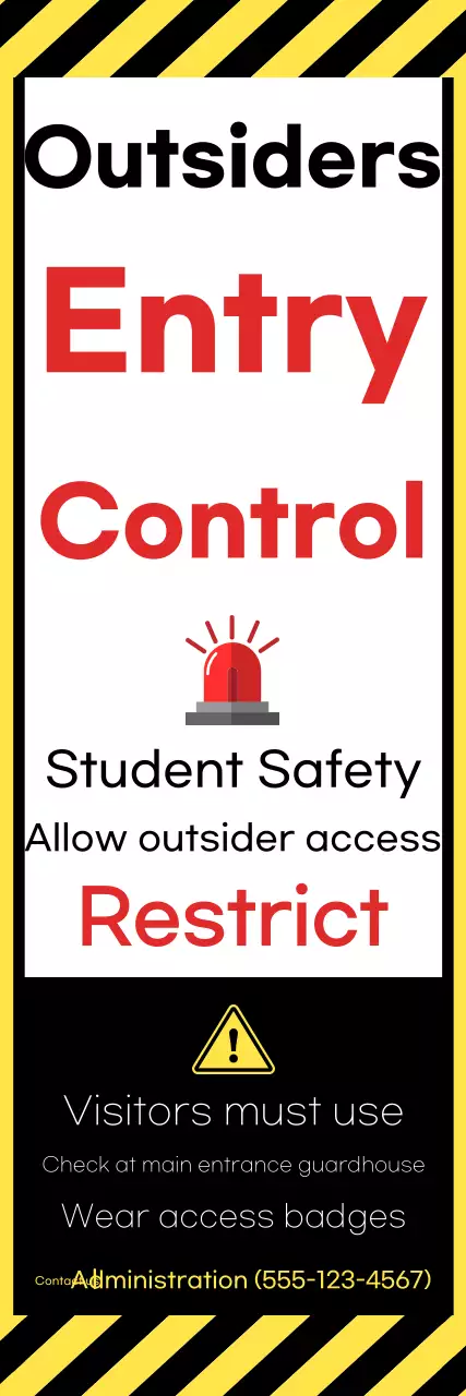 Yellow Contrast Safety Guidelines