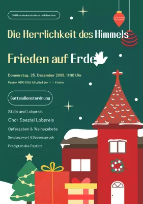 Leitfaden zum Green Classic Weihnachtsgottesdienst