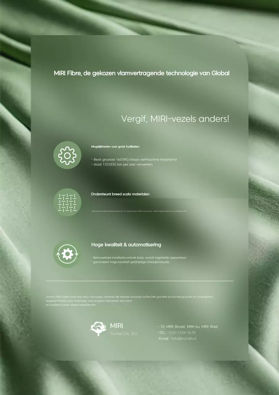 Promotie van groene, schone glasvezeltechnologie