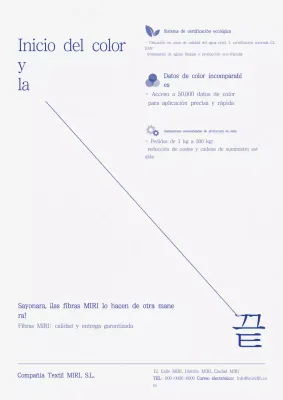 Promoción de textiles modernos blancos