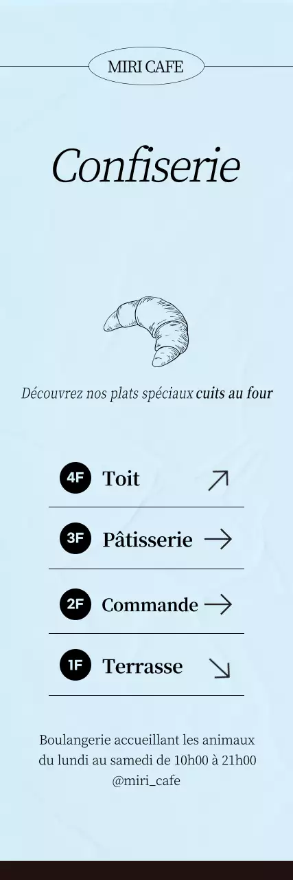 Guide de boulangerie simple Sky Blue