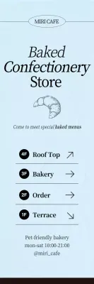 Guia de Padaria Simples Sky Blue