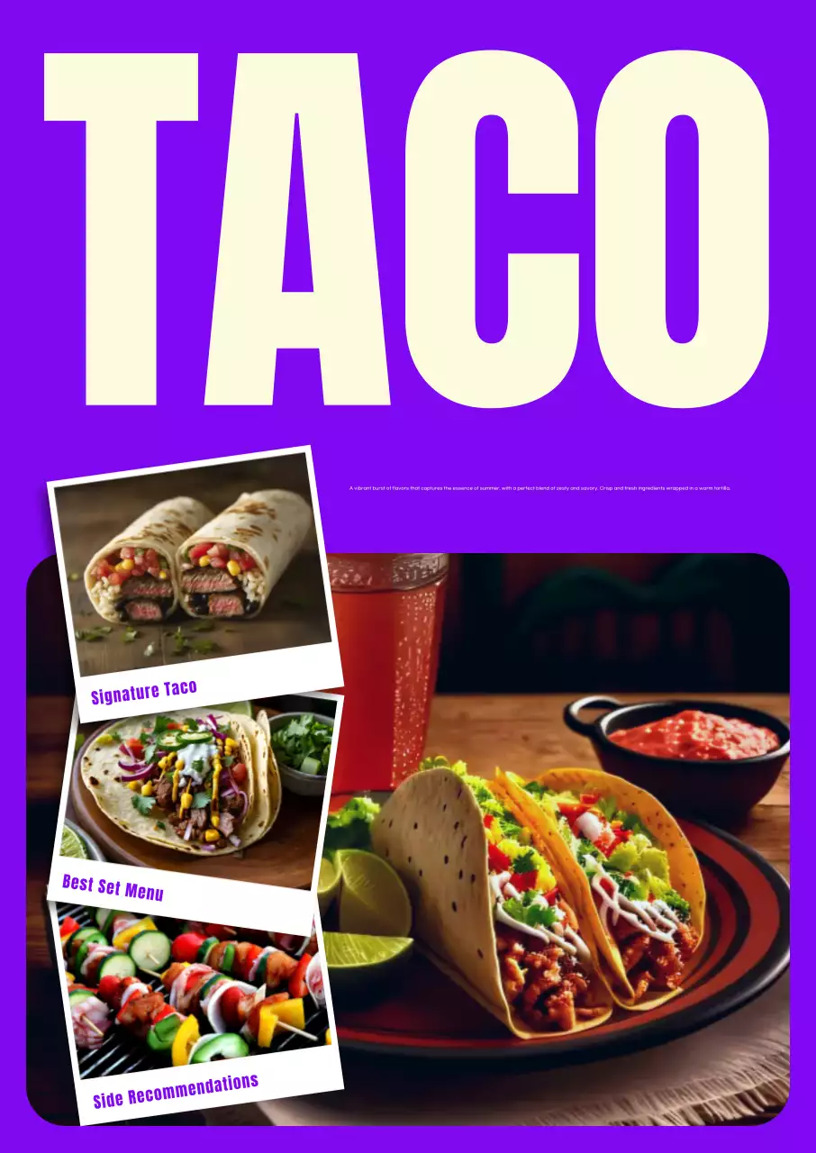 Quảng cáo thực phẩm Purple Pop