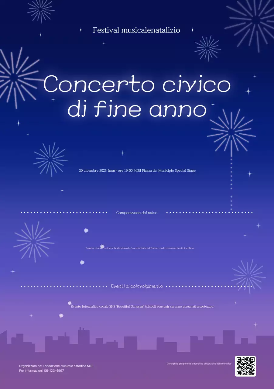 Festival di musica classica blu