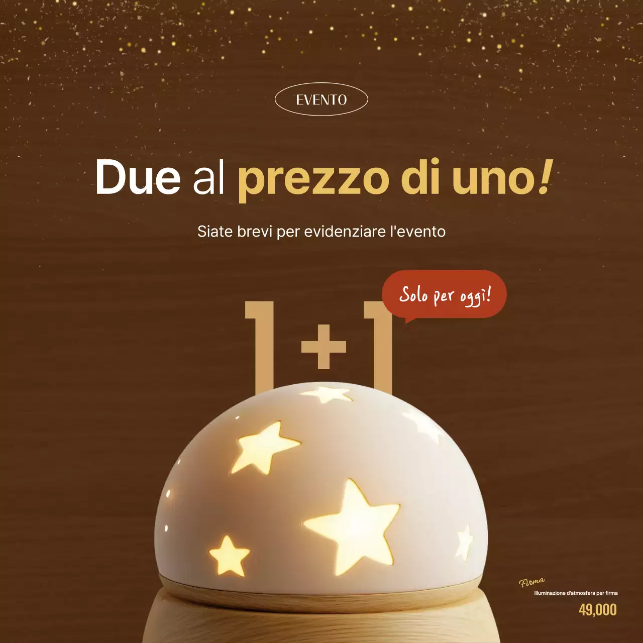 Presentazione di semplici prodotti per interni marroni