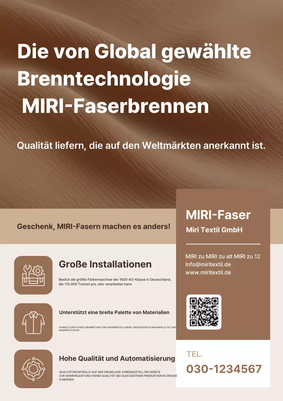 Förderung der Brown Clean Textile Industrie
