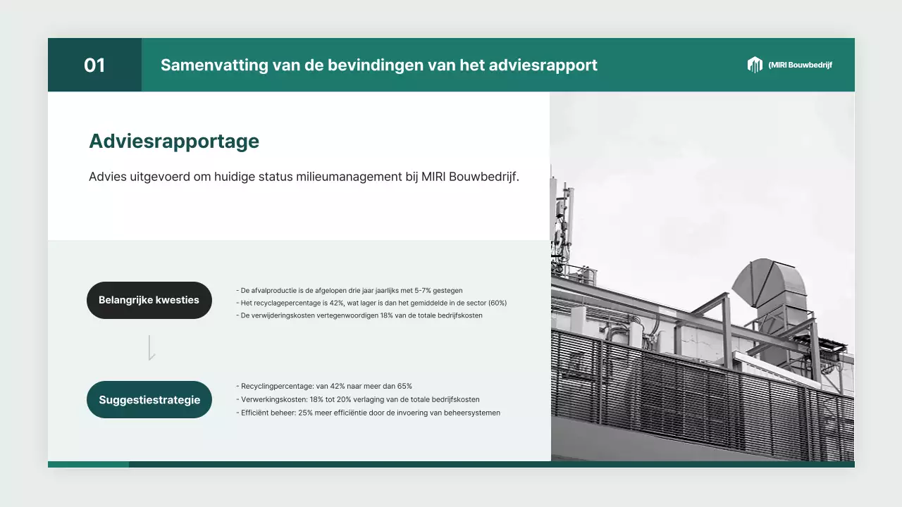 White Modern Environmental Engineering Services Industry Report