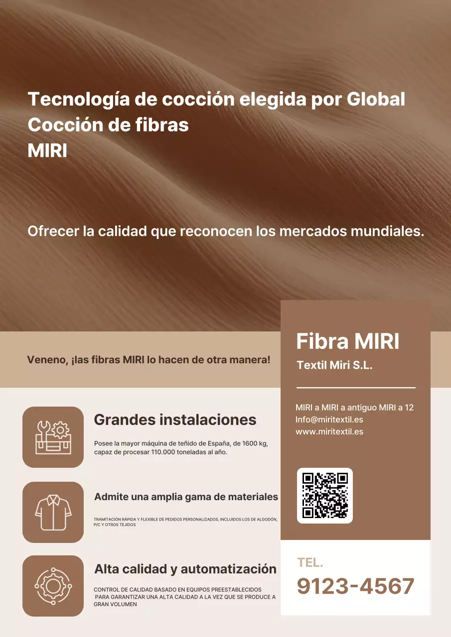 Promoción de la industria textil limpia y marrón