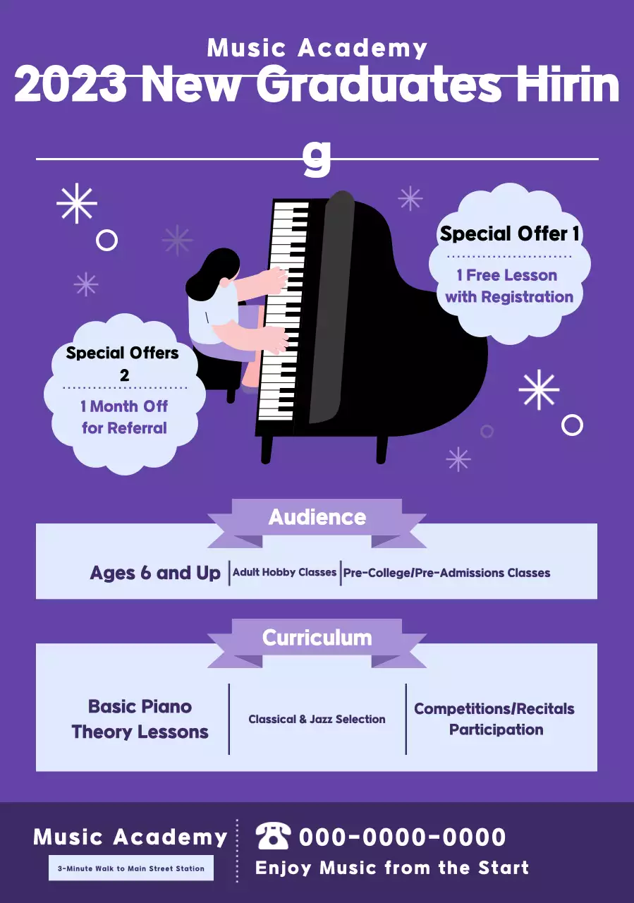 Thông báo tuyển dụng Bora Baby Piano