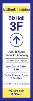 Educação Financeira Moderna Azul