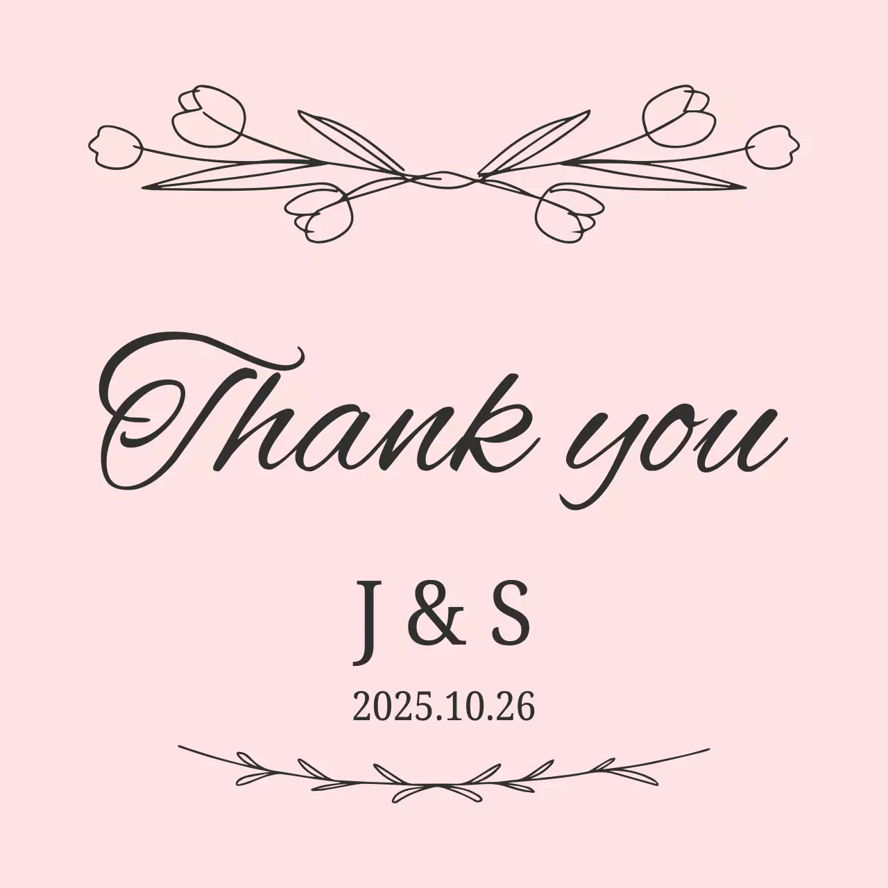 Quà cưới đơn giản màu hồng