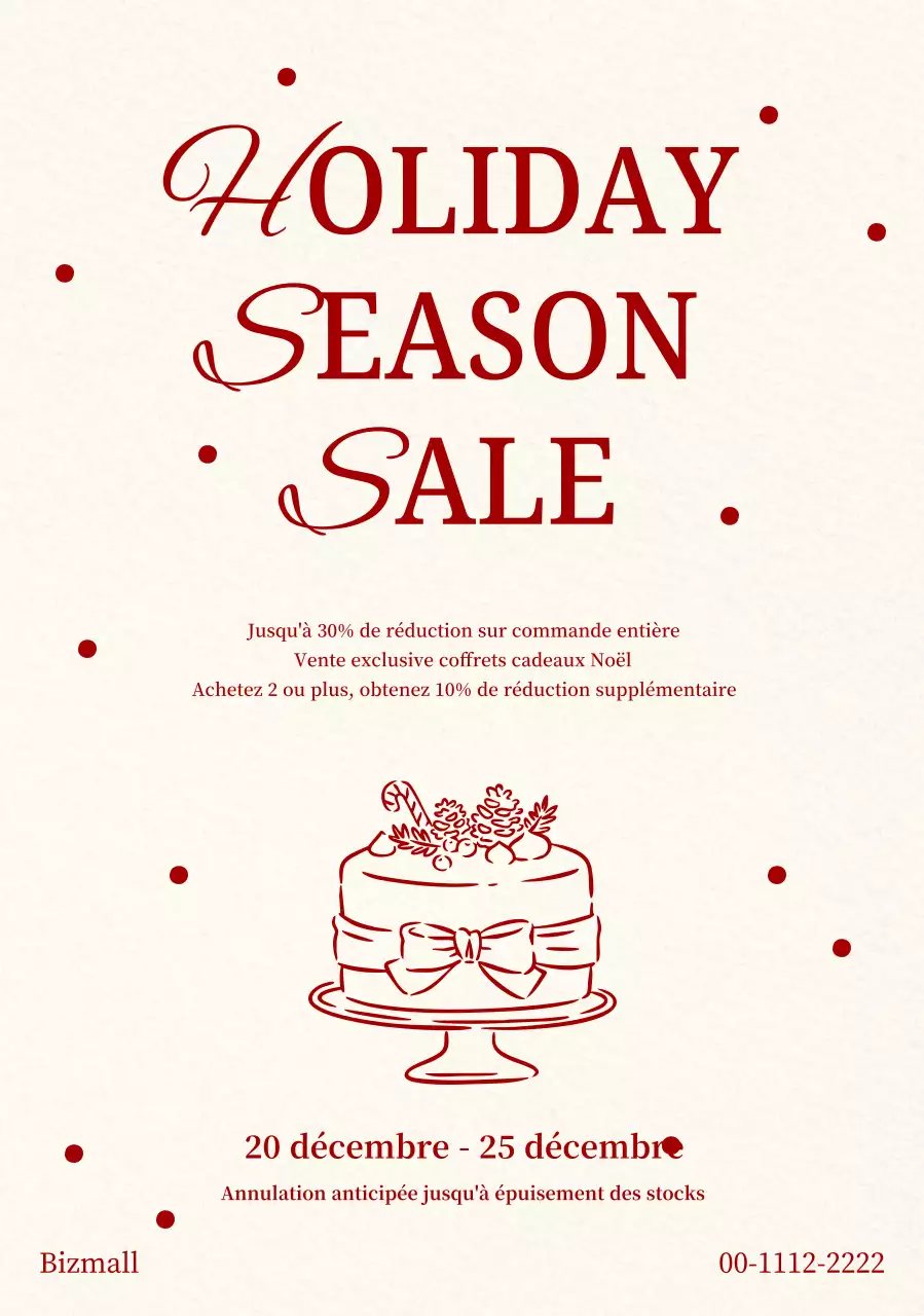 Vente classique beige