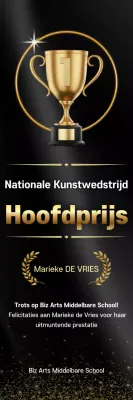 Prijs voor de Black Advanced Art Competition