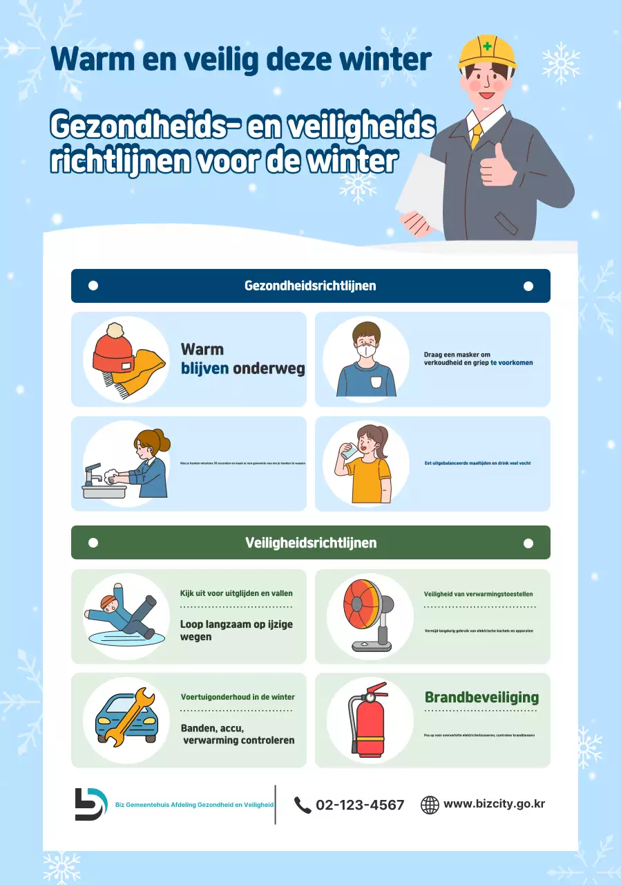 Sky Blue Clean Safety Campagnegids