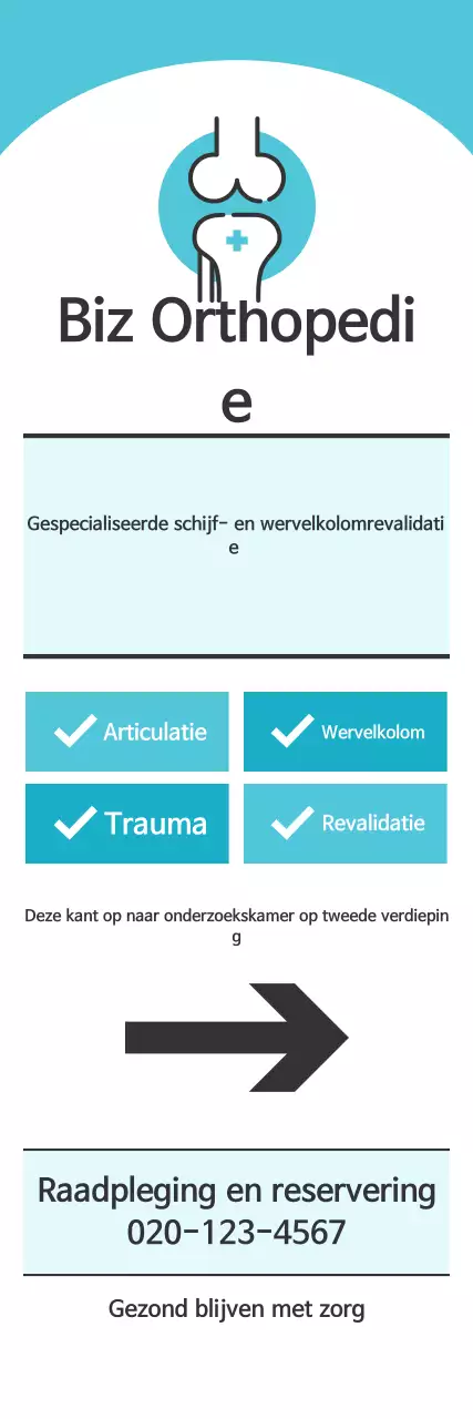 Hemelsblauwe, schone ziekenhuisgids