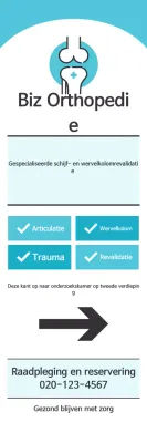 Hemelsblauwe, schone ziekenhuisgids