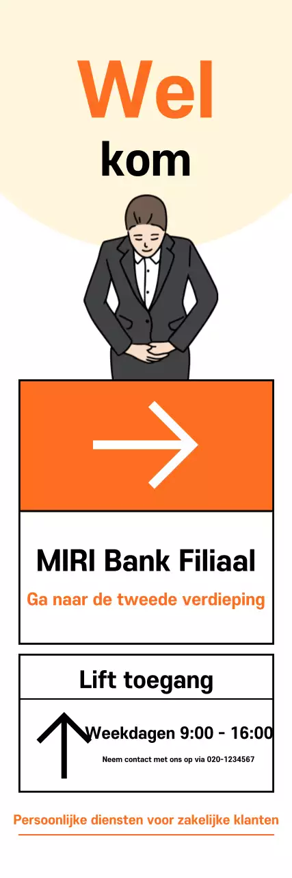 Beige Eenvoudige Servicegids