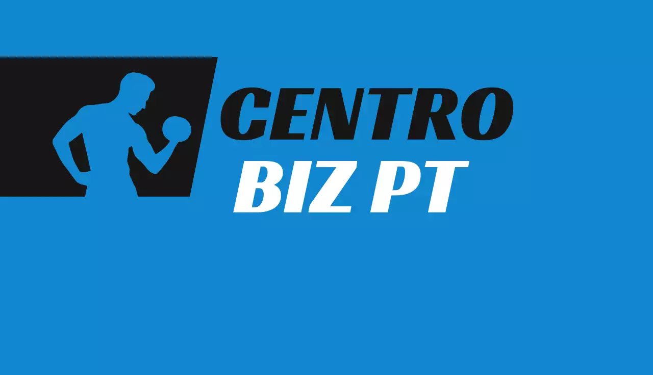 Tarjeta de presentación moderna de fitness negra