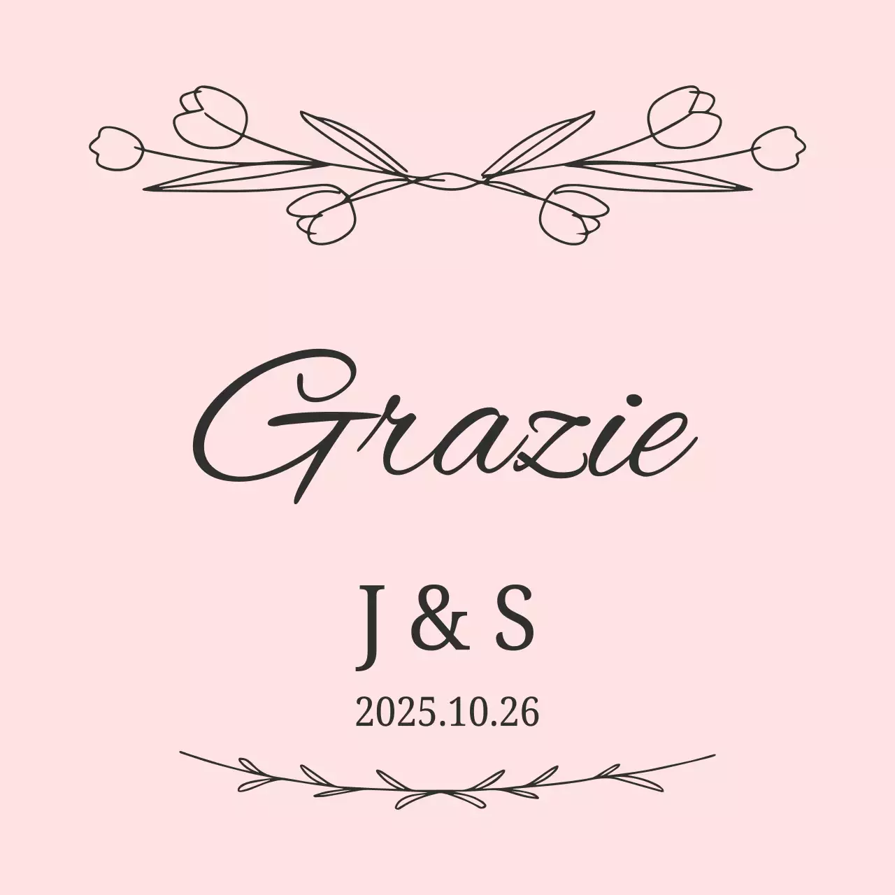 Bomboniera semplice rosa per matrimonio