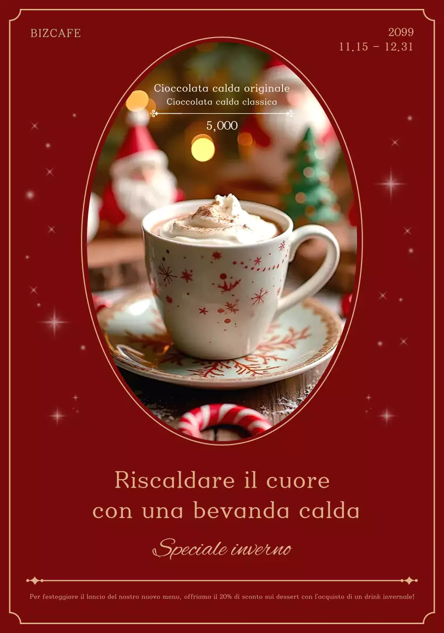 Promozione bevanda invernale Red Vintage