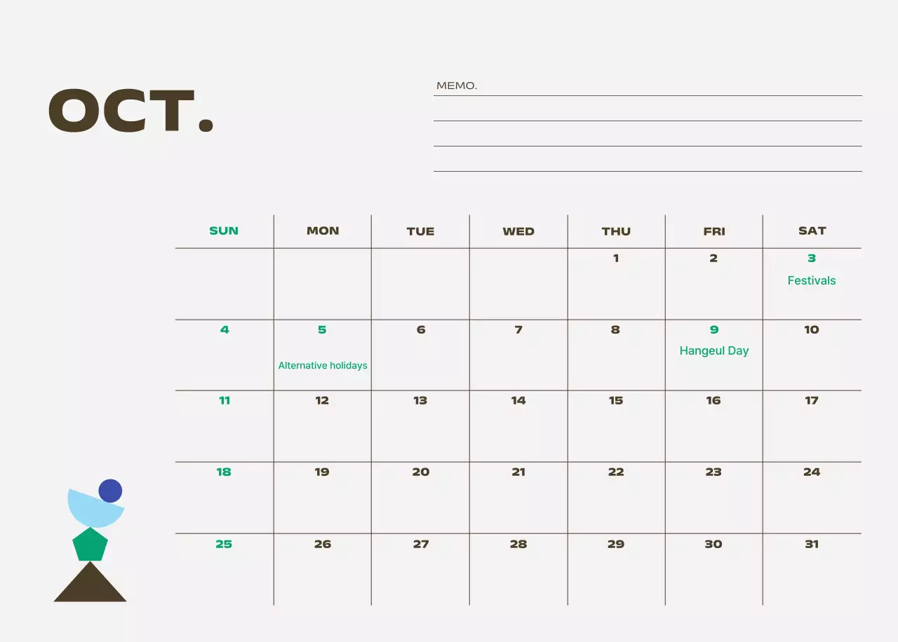 Kalender Pop Biru Kalender