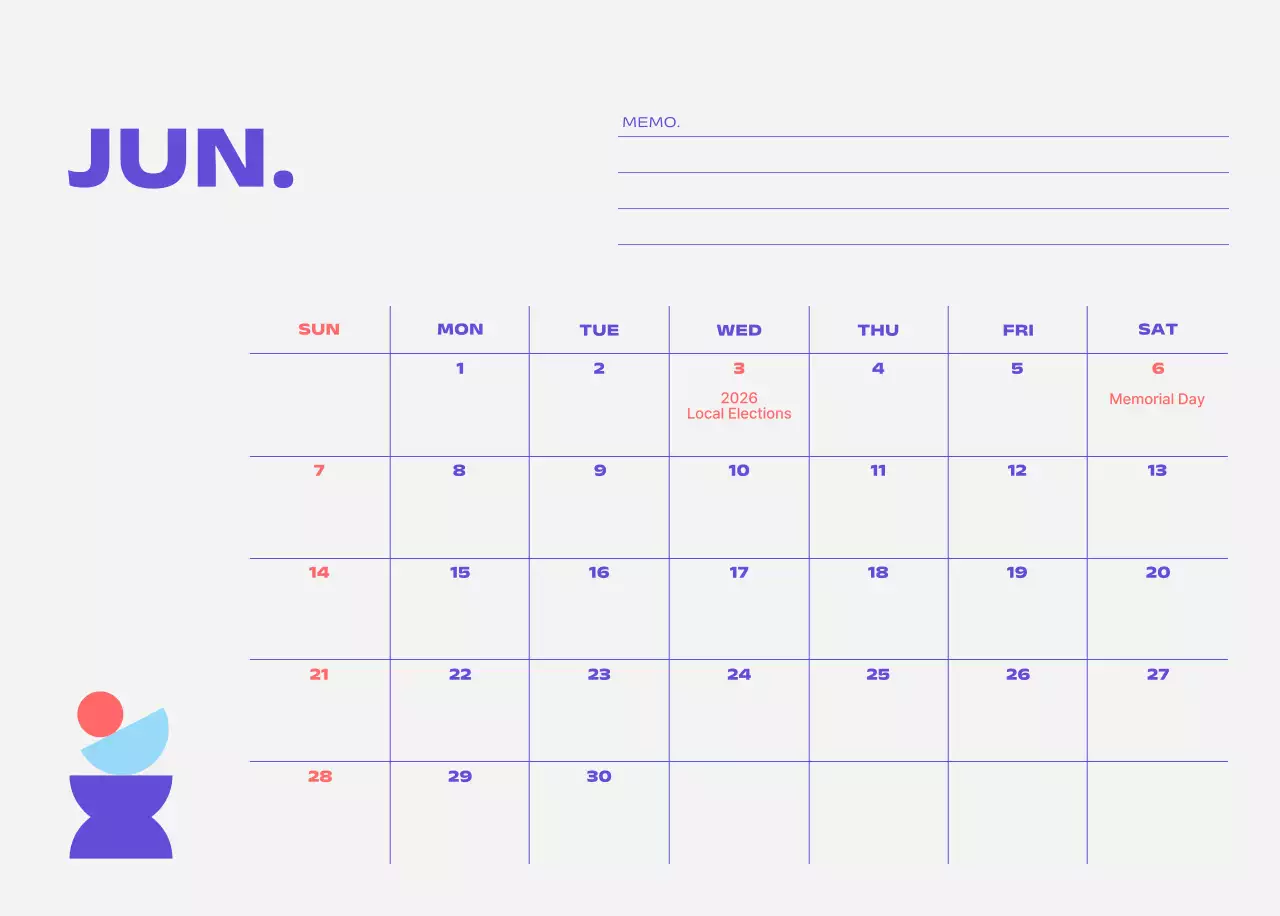 Kalender Pop Biru Kalender