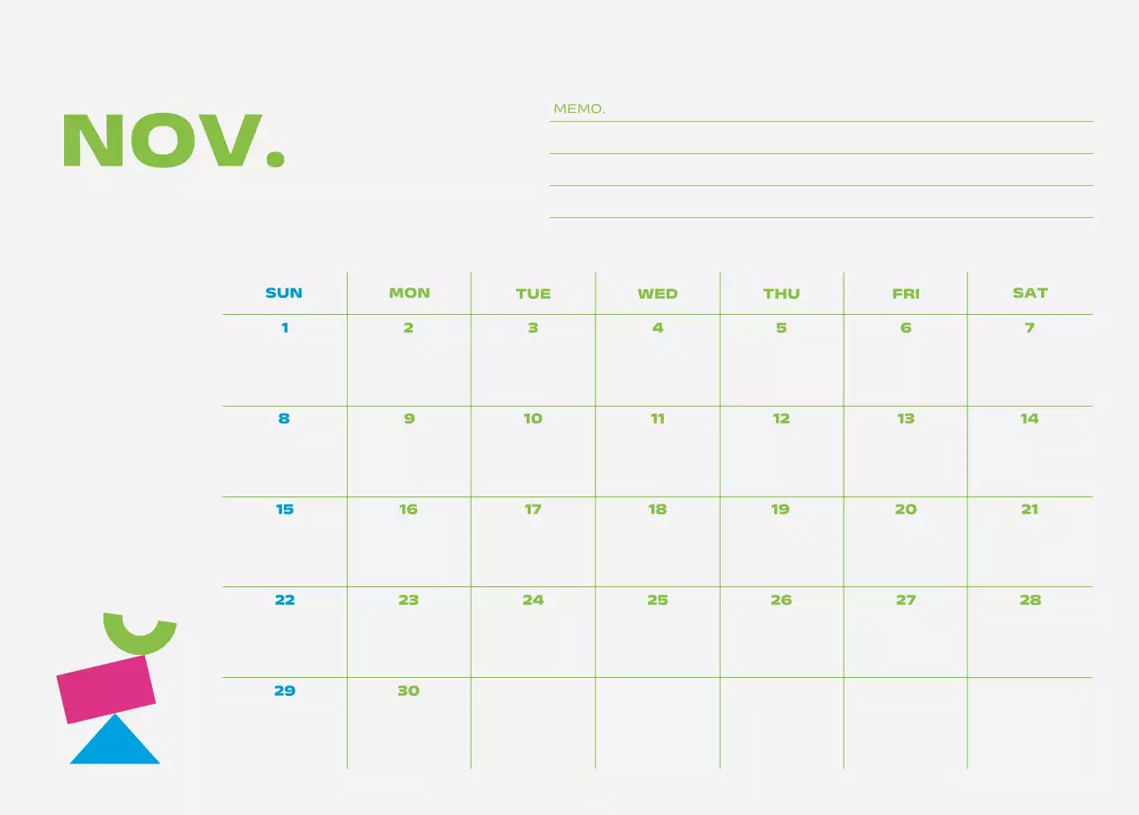 Kalender Pop Biru Kalender