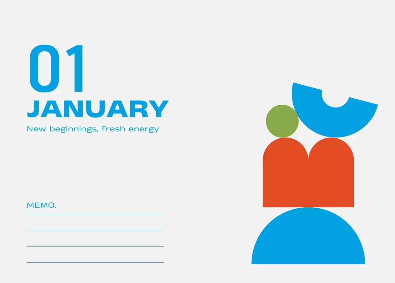 Kalender Pop Biru Kalender