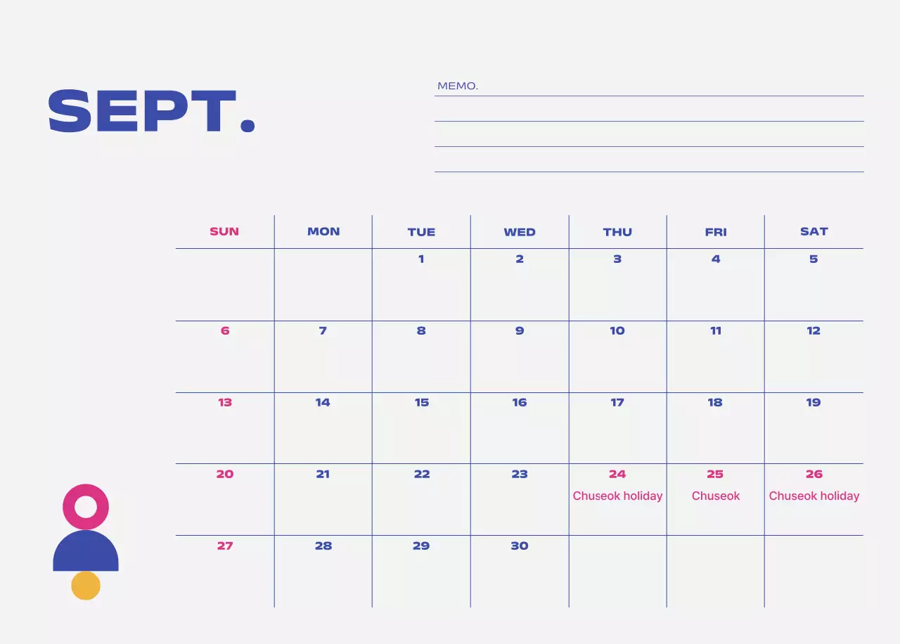 Kalender Pop Biru Kalender